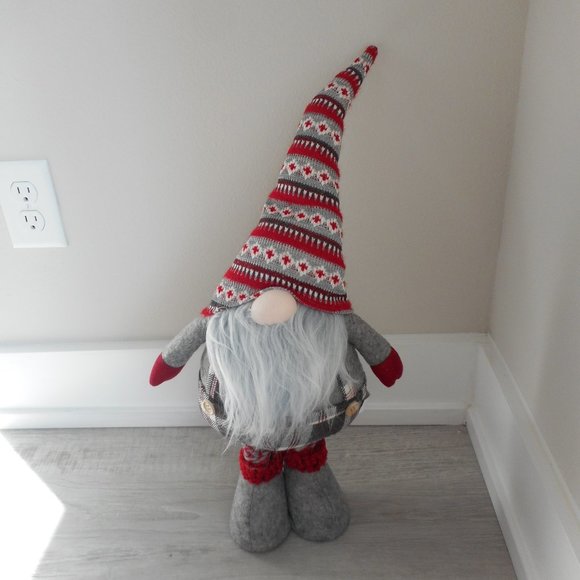 No Eyes Gnomes, Set of 2, Winter Jam Stretch - Picture 4 of 6